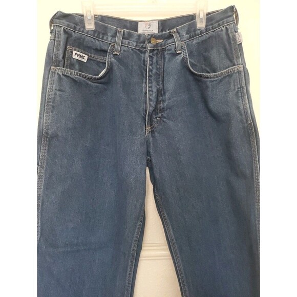 Tyndale FR Jeans Mens 35x30 Flame Resistant Arc Rated 15 CAL CAT 2 2112 Denim - Picture 7 of 15